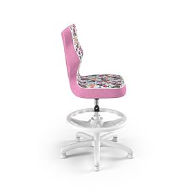 Chaise ergonomique pour enfants ajustée en hauteur 119-142 cm - papillons, ENTELO