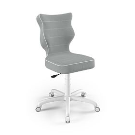 Chaise ergonomique pour bureau ajustée pour une hauteur de 146-176,5 cm - gris, ENTELO