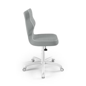 Chaise ergonomique pour bureau ajustée pour une hauteur de 146-176,5 cm - gris, ENTELO