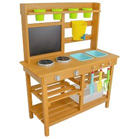 Cuisine de jardin en bois, 2Kids Toys