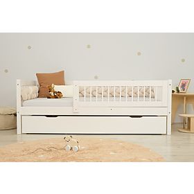 Lit d'enfant Teddy Plus - blanc