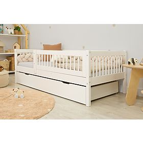 Lit d'enfant Teddy Plus - blanc, Ourbaby®