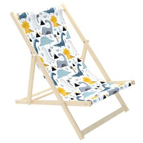 Chaise de plage enfant Dinosaures, Chill Outdoor