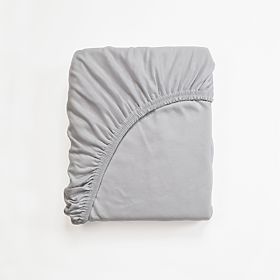 Drap coton 160x90 cm - gris