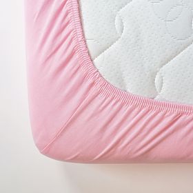 Drap de lit en coton 140x70 cm - rose, Frotti