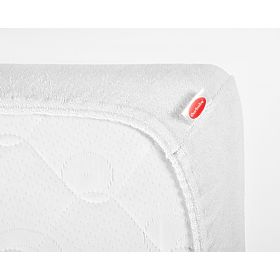 Drap éponge 200x180 pour matelas haut - blanc, Frotti