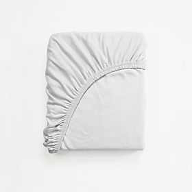 Drap-housse en coton 180x90 cm - blanc, Frotti