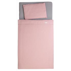 Draps mousseline 135x100 + 40x60 rose, Matex