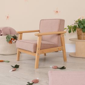 Fauteuil rétro rose pour enfants Sakura, Ourbaby®