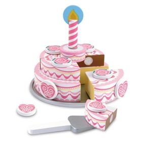 Gâteau d'anniversaire à deux niveaux