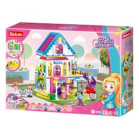 Jeu de construction Sluban Girls Dream M38-B0974 - Villa Amusante, Sluban