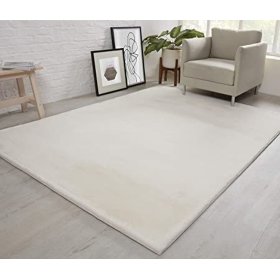 Tapis en soie Rabbit New - Ivoire, VOPI kids