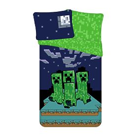 Linge de lit Minecraft140x200 cm + 60x80 cm