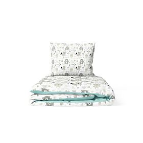 Linge de lit Animaux - menthe, Ankras