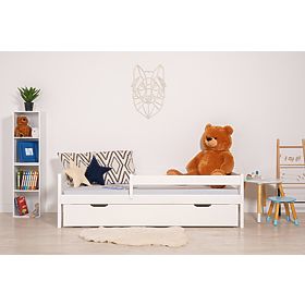 Lit enfant Paul avec barrière - blanc, Ourbaby®