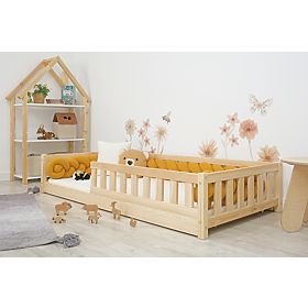 Lit enfant bas Montessori Meadow - naturel