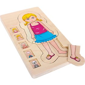 Puzzle d'anatomie en bois Small Foot