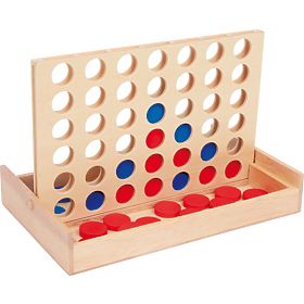 Small Foot Jeu de voyage en bois tic-tac-toe