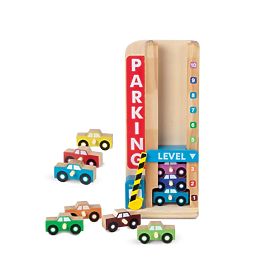 Garage de stationnement empilable avec petites voitures, Melissa & Doug