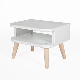 Table de chevet NELL - blanc, Ourbaby®