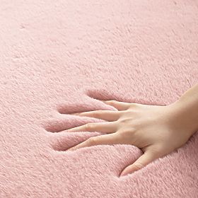 Tapis en soie Rabbit - Rose, Tutumi