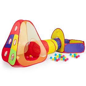 Tente pour enfants avec tunnel et piscine, IPLAY