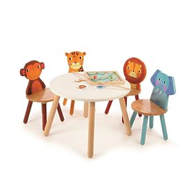 Tidlo Table en bois Animal, Tidlo