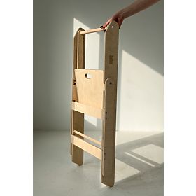 Tour d'apprentissage pliable - naturel, baby wood