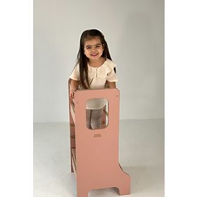 Tour d'apprentissage SLIM M - rose, baby wood